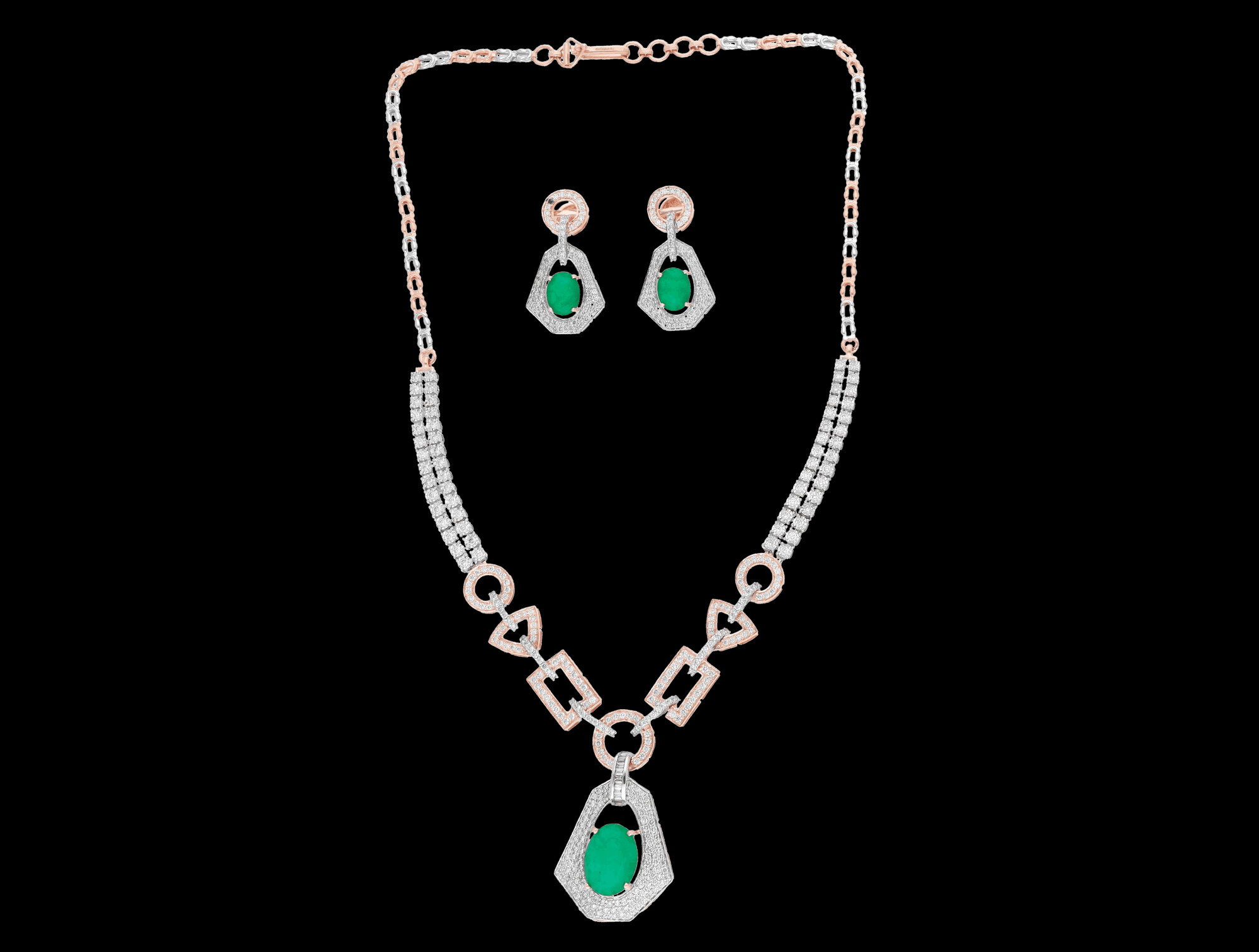 Gold D Necklace
