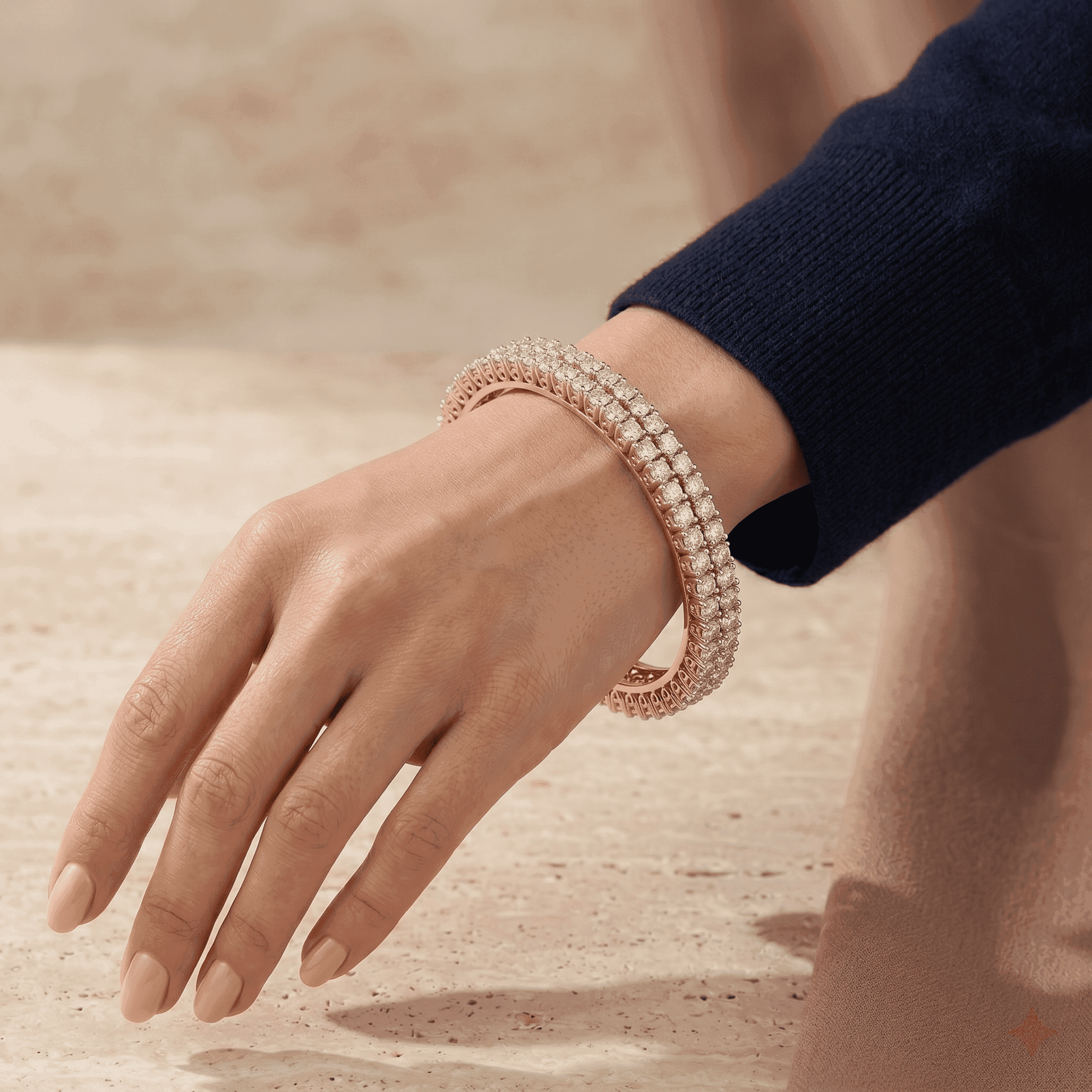 Diamond Bangles