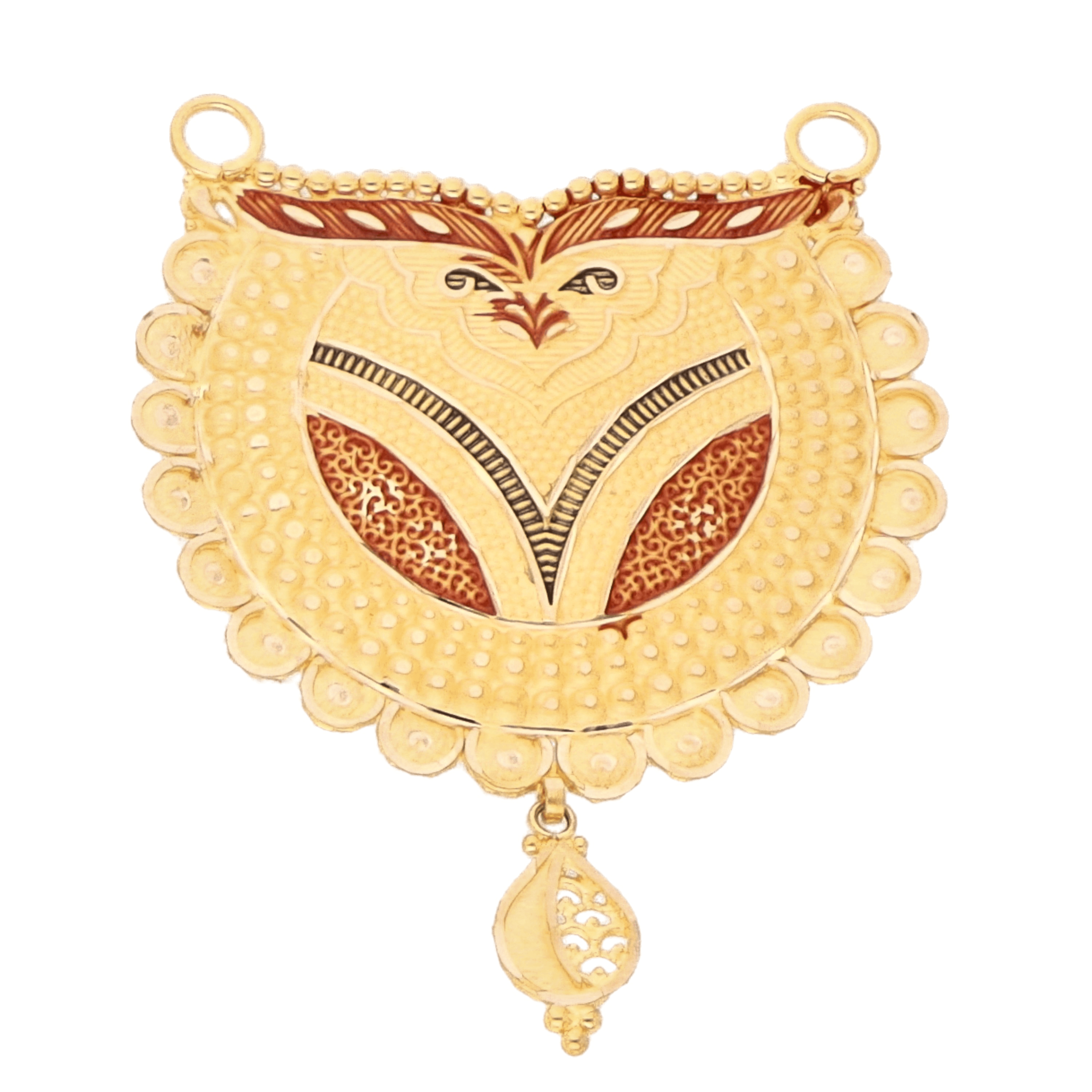 MS Gold Pendant