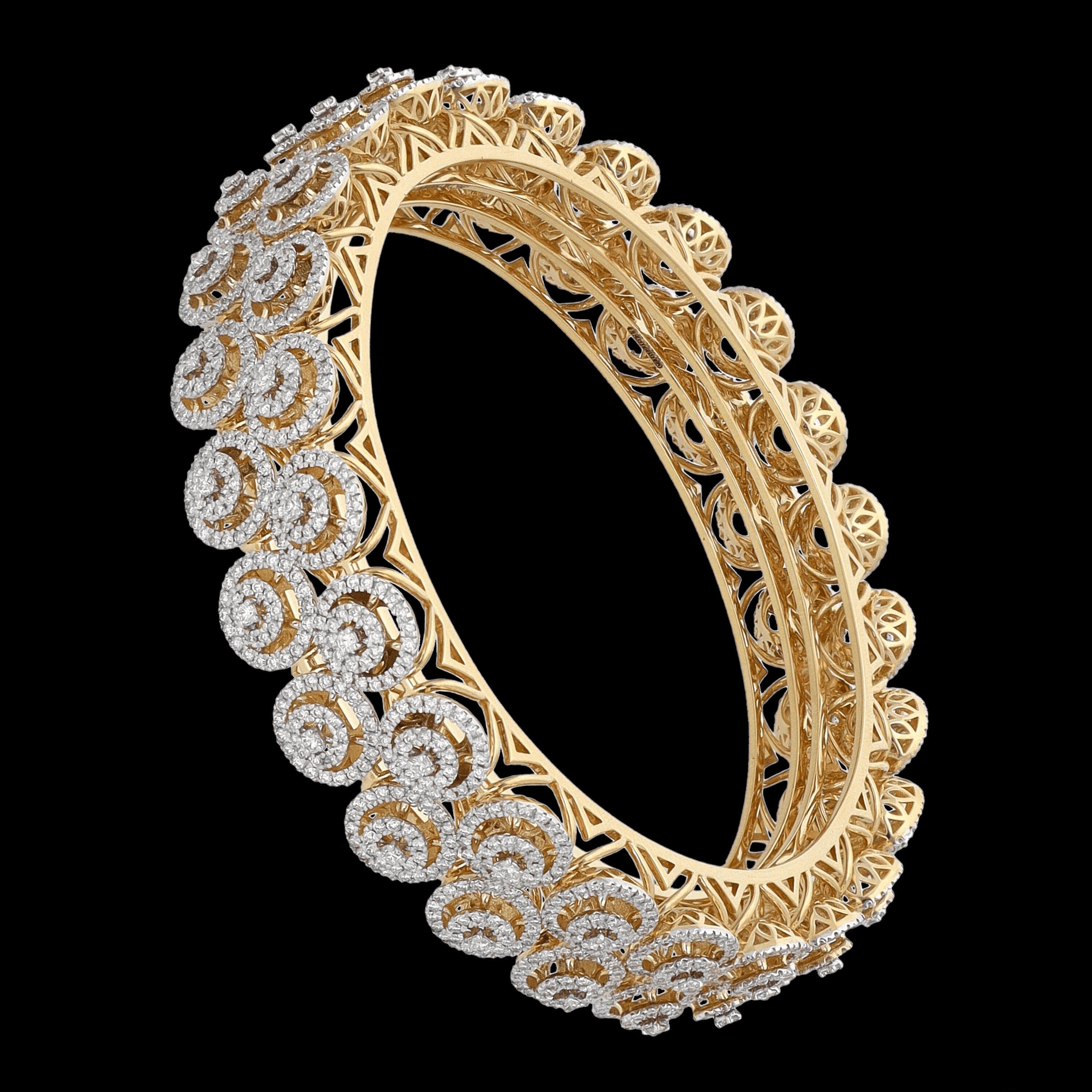 Diamond Bangles