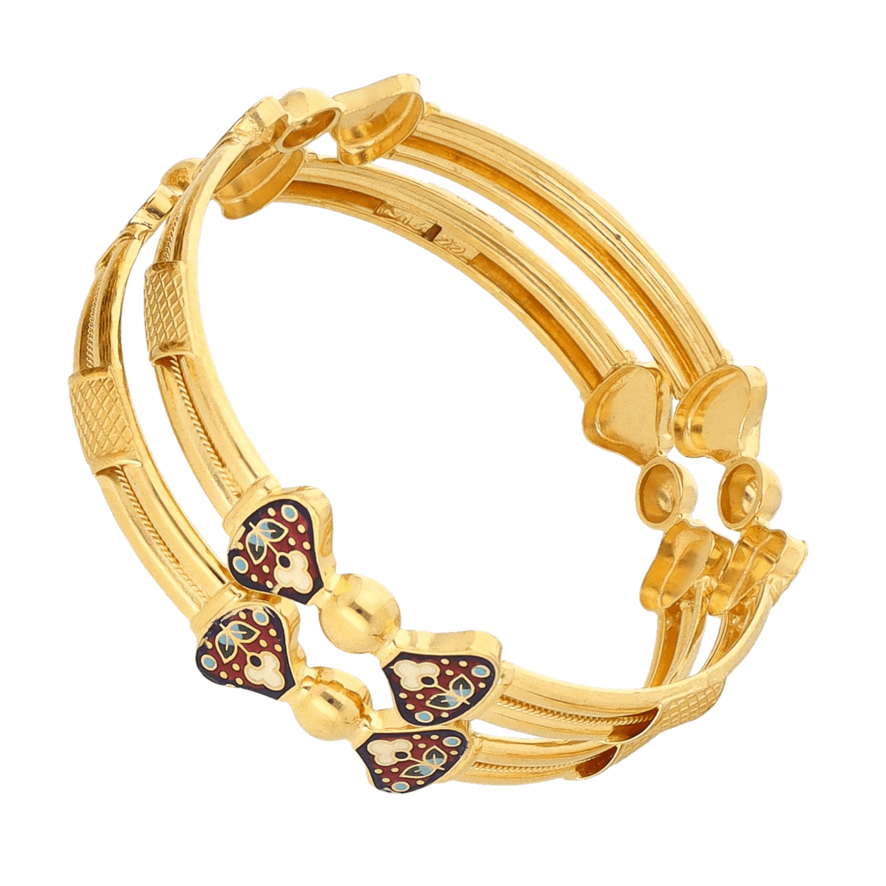 Meena Gold bangle