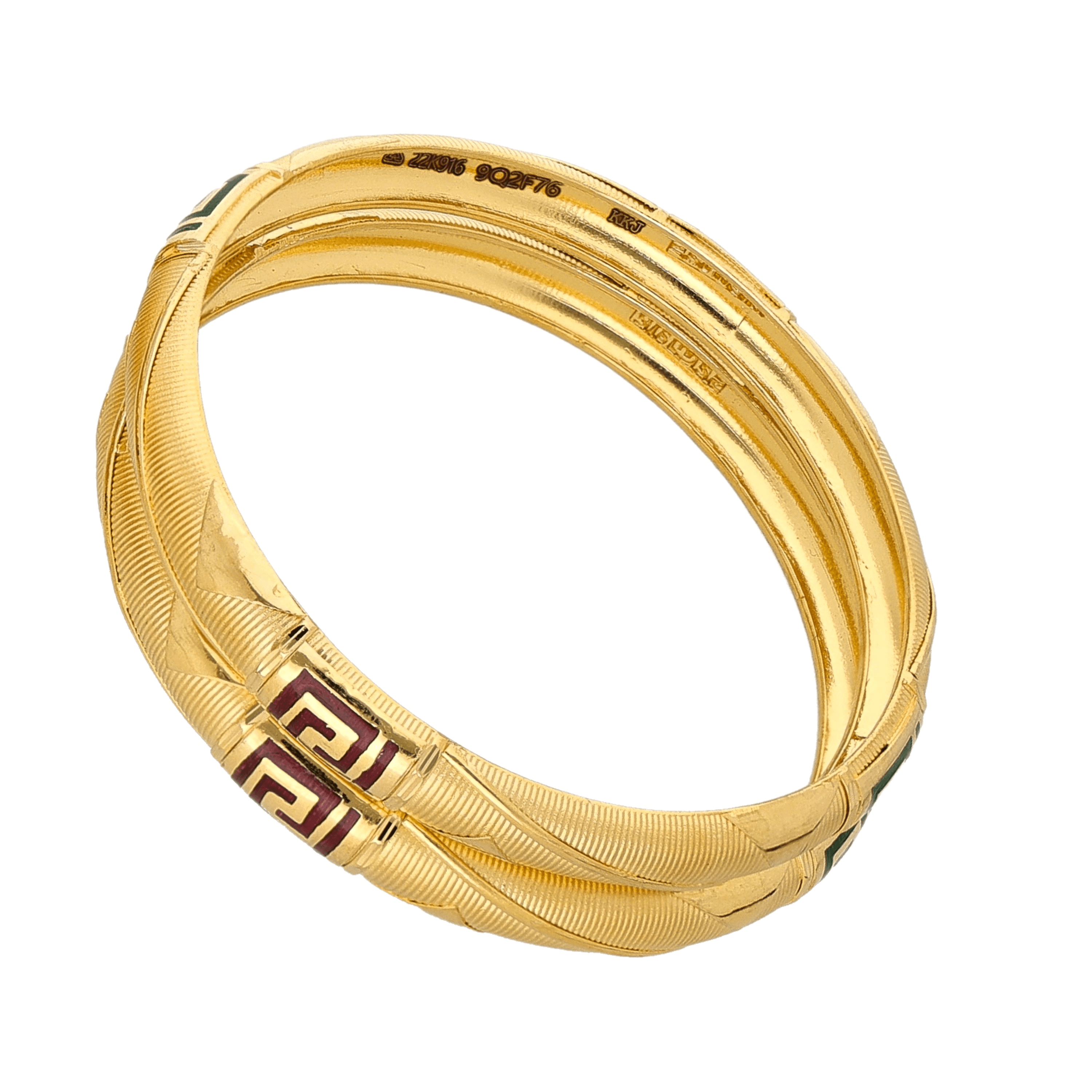 Meena Gold Bangle