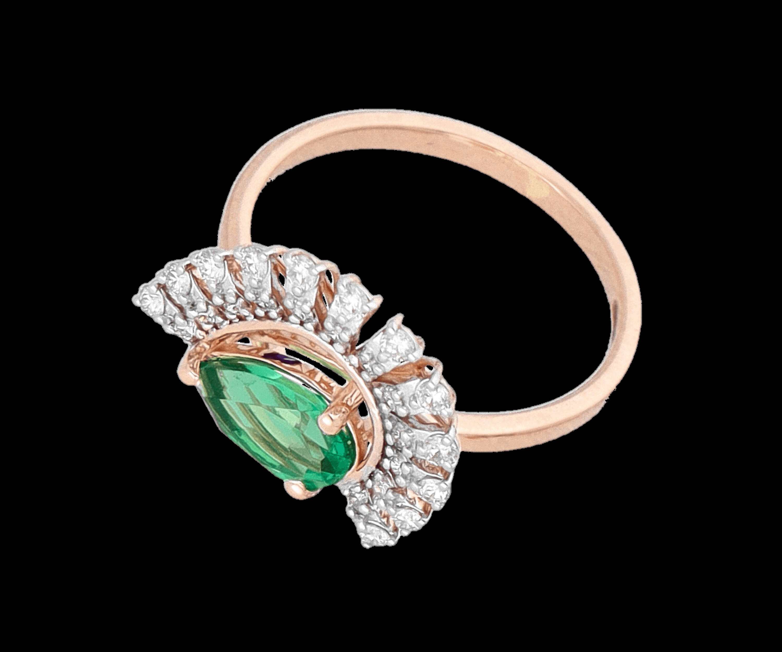 Gold D Ring