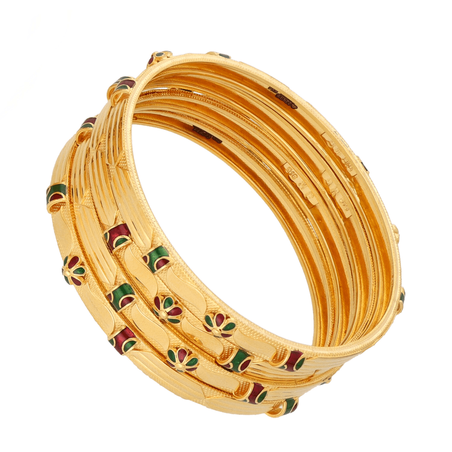 Meena Gold Bangle