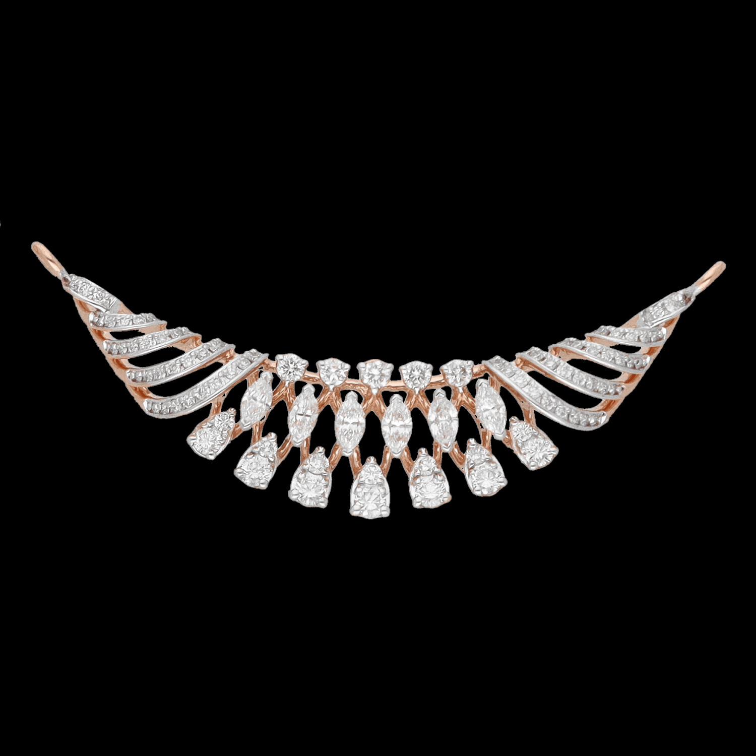 Gold D Pendant