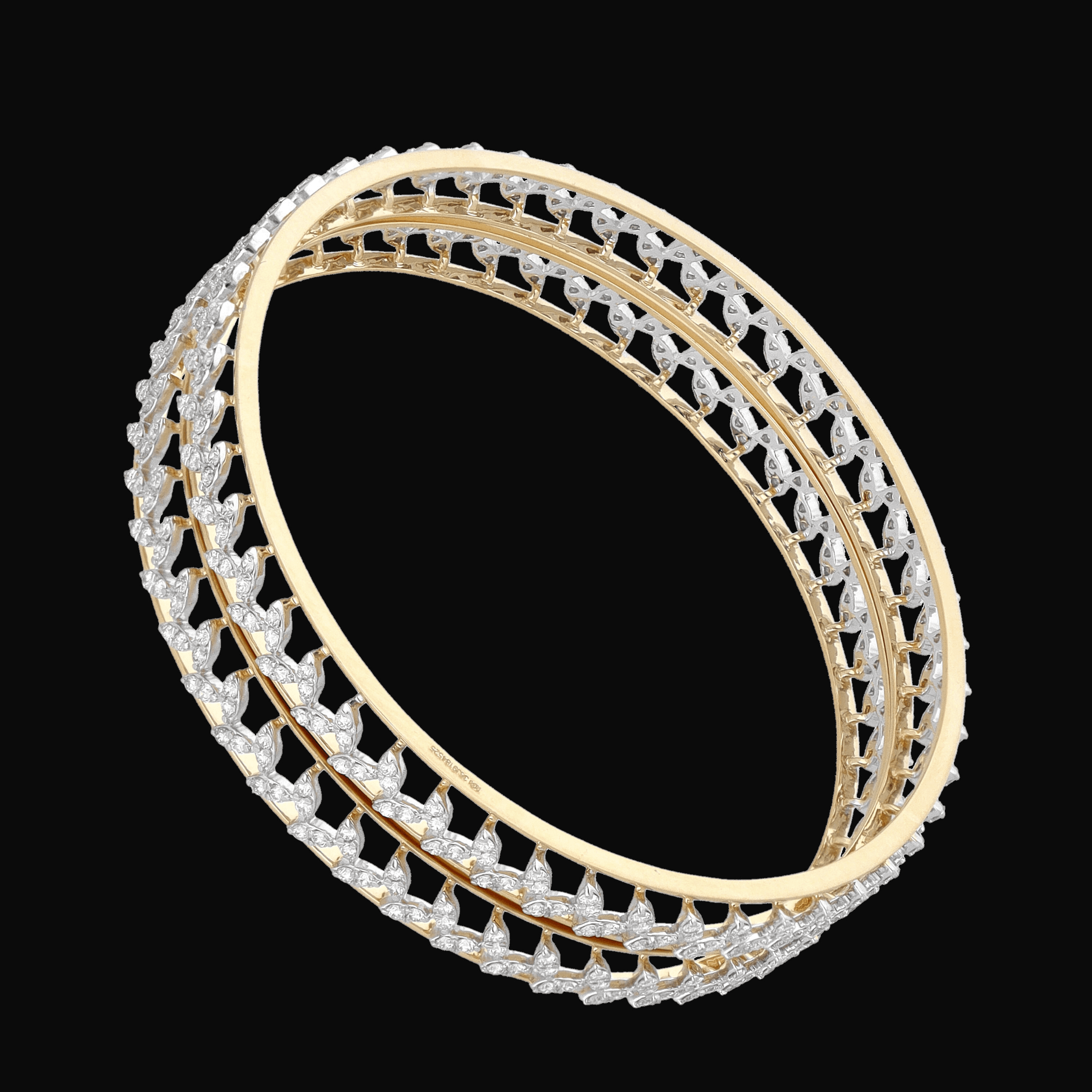Diamond Bangles