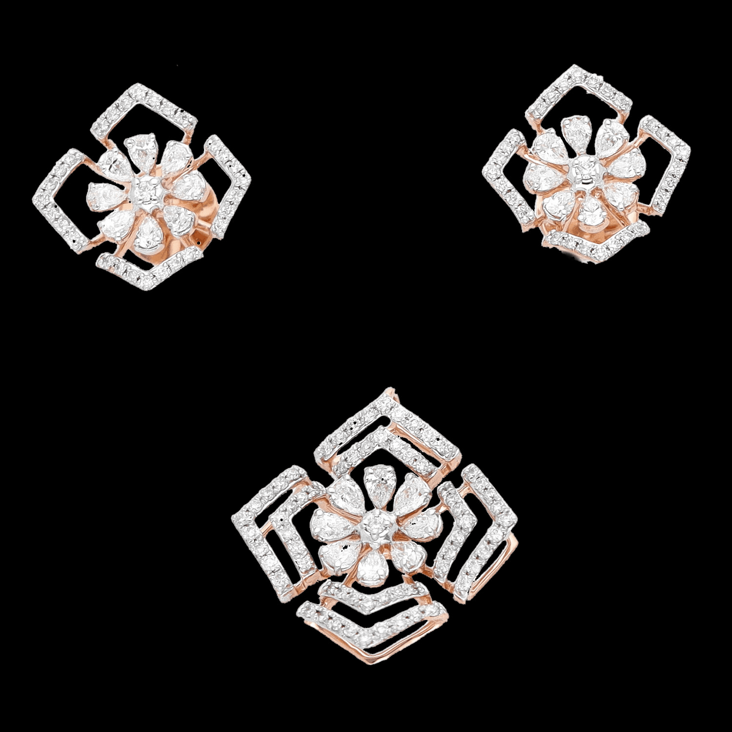 Gold D Pendant
