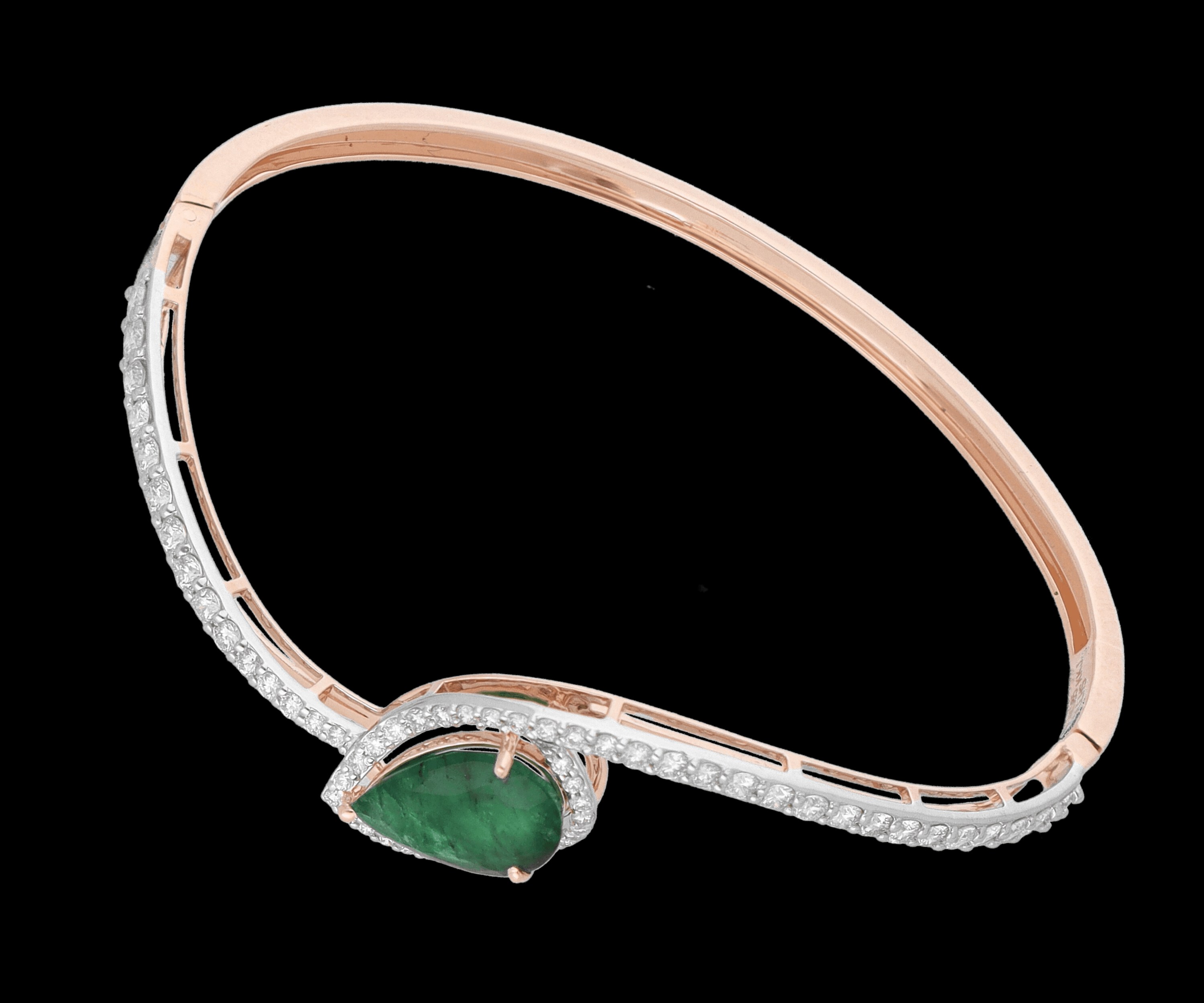 Gold D Bracelet