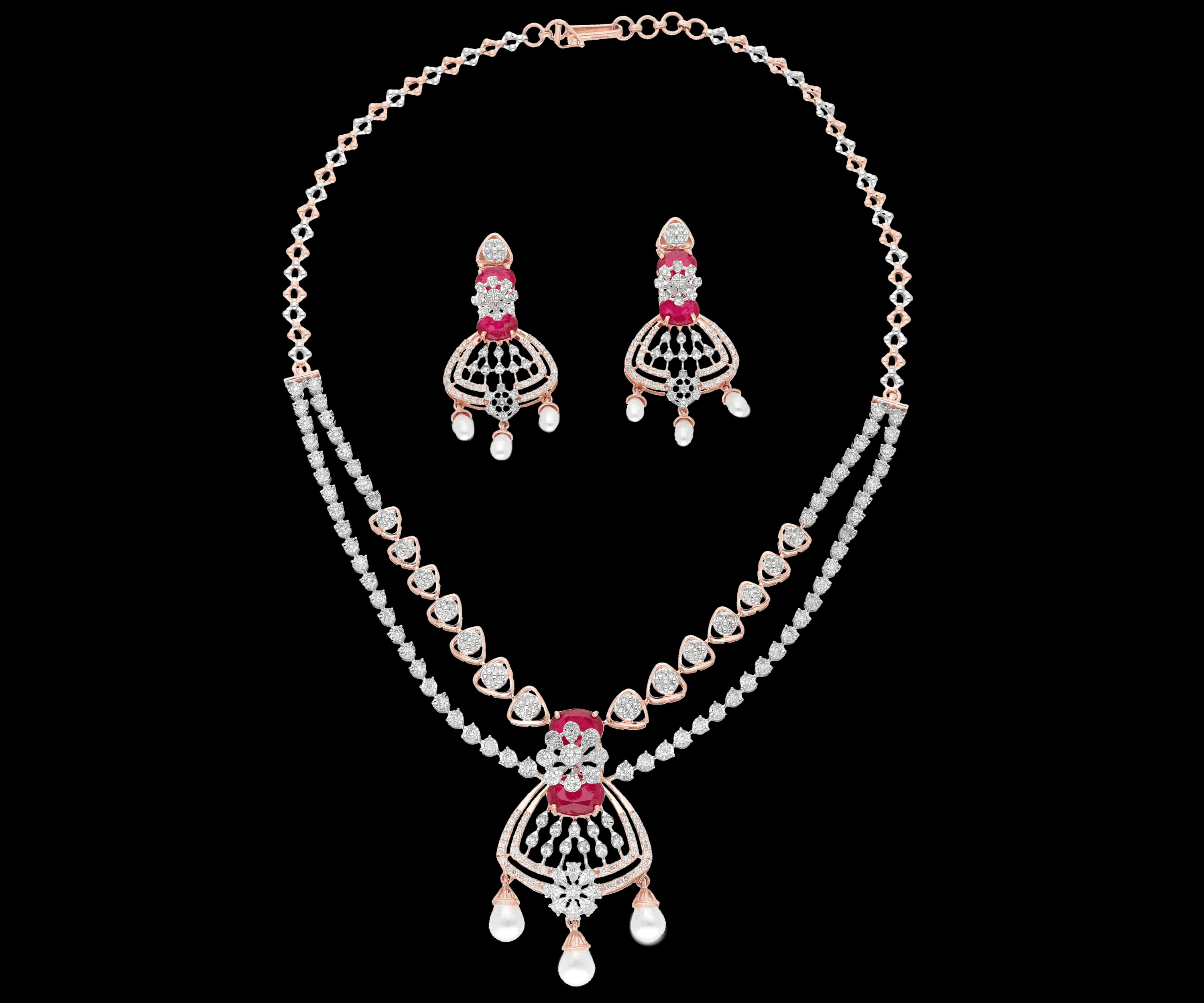 Gold D Necklace